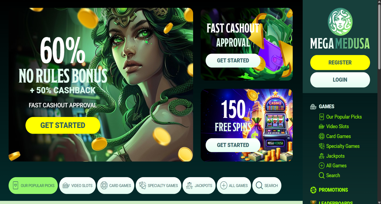 Mega Medusa casino review for Australian players